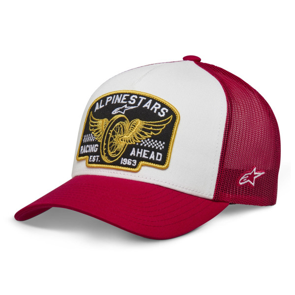 Alpinestars Alpinestars Heritage Patch Trucker Hat White/Red
